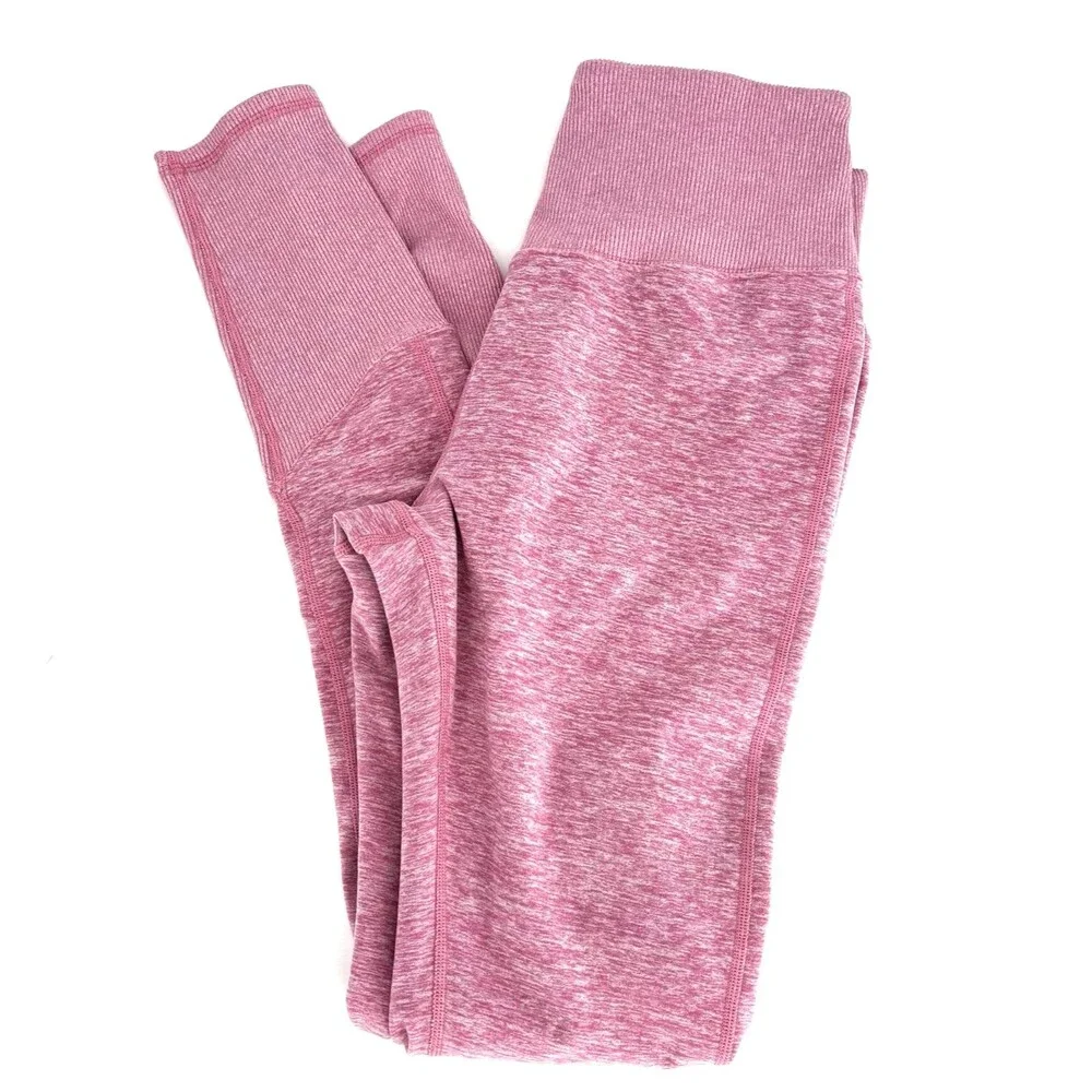 Alo Yoga High Waist Alosoft Lounge Legging In Pink Heather Size Medium